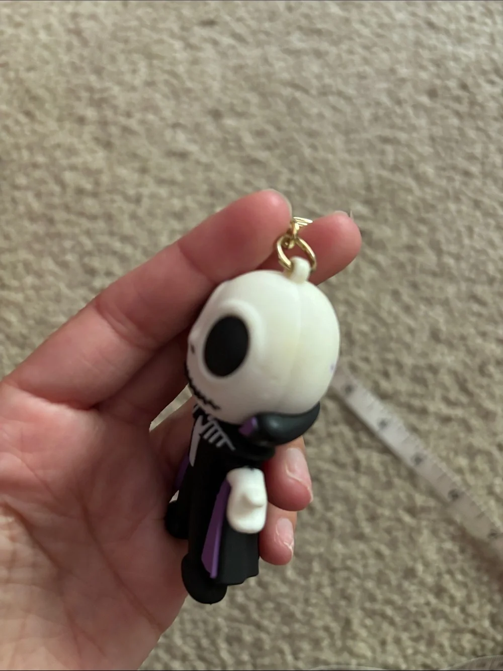 Jack Skellington Keychain Charm